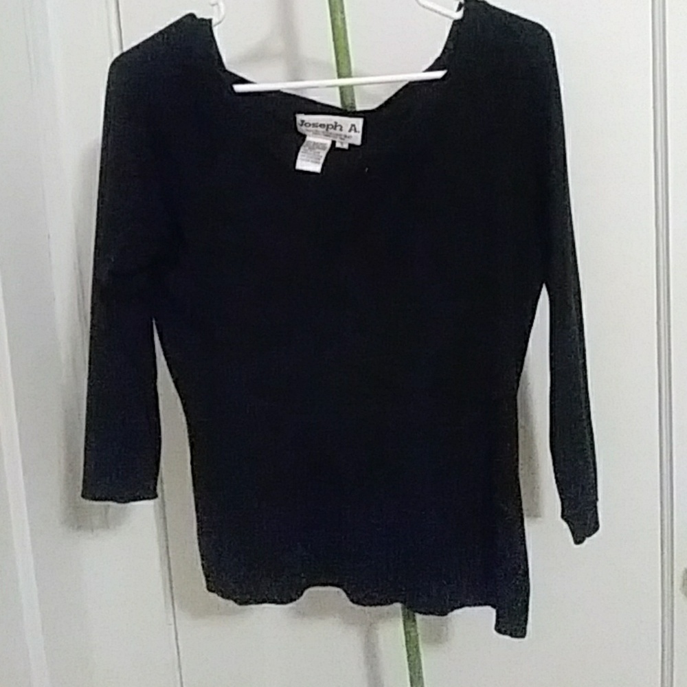 Knit silk shirt